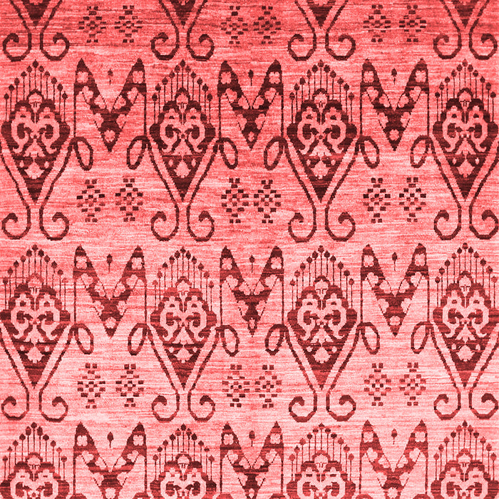 Abstract Red Contemporary Area Rugs