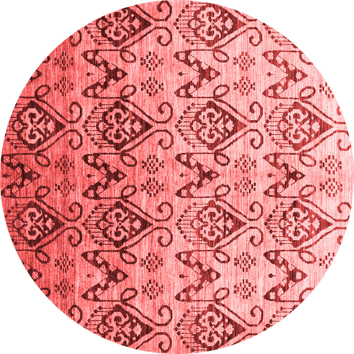 Abstract Red Contemporary Rug, con331red