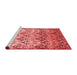 Contemporary Red Washable Rugs