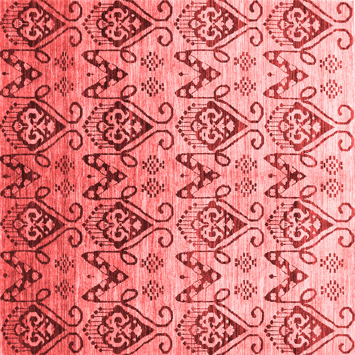 Abstract Red Contemporary Rug, con331red