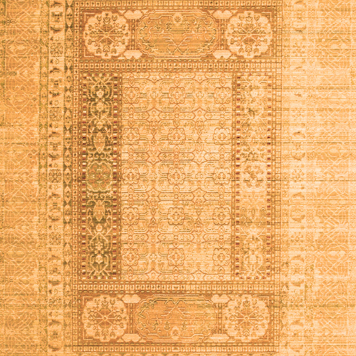 Abstract Orange Contemporary Rug, con332org