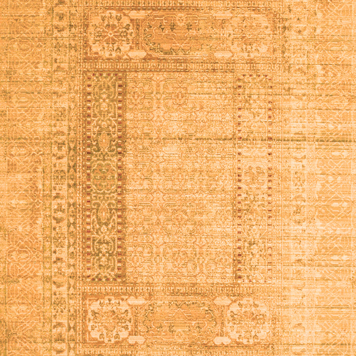 Serging Thickness of Machine Washable Abstract Orange Contemporary Area Rugs, wshcon333org