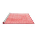 Contemporary Red Washable Rugs