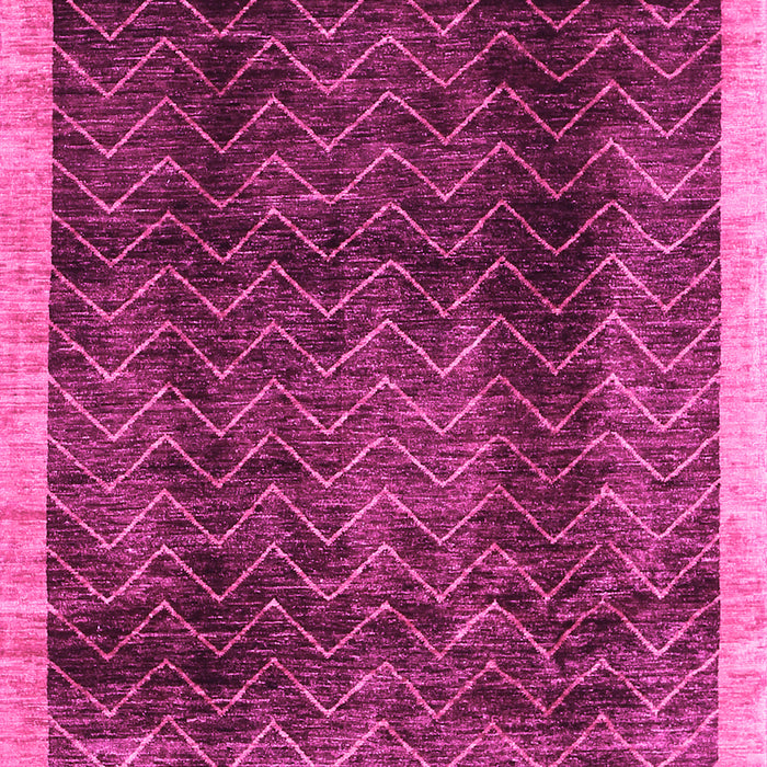 Machine Washable Abstract Pink Contemporary Rug, wshcon334pnk
