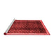 Contemporary Red Washable Rugs