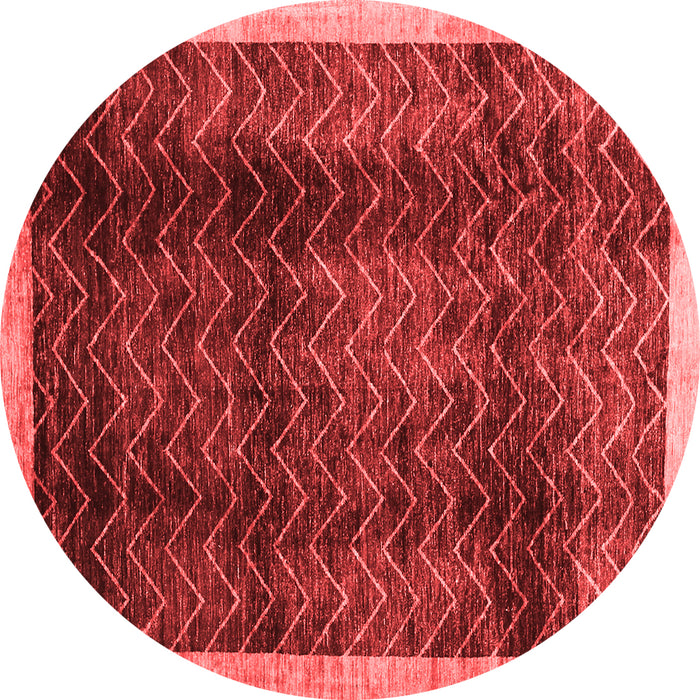 Abstract Red Contemporary Rug, con334red