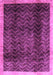 Machine Washable Abstract Purple Contemporary Area Rugs, wshcon334pur