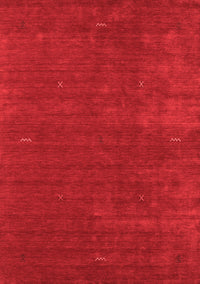 Abstract Red Contemporary Rug, con335red