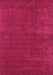 Machine Washable Abstract Pink Contemporary Rug, wshcon335pnk