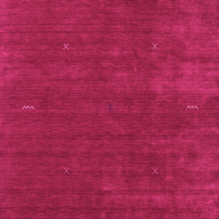 Machine Washable Abstract Pink Contemporary Rug, wshcon335pnk