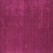 Square Abstract Purple Contemporary Rug, con335pur