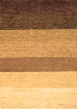 Abstract Brown Contemporary Rug, con336brn