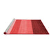 Contemporary Red Washable Rugs