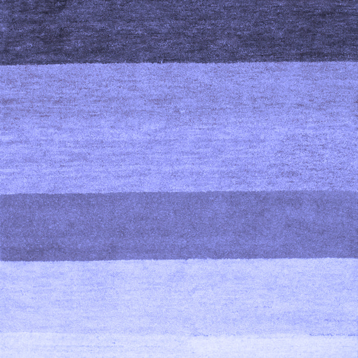 Abstract Blue Contemporary Rug, con336blu