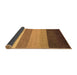 Sideview of Abstract Brown Contemporary Rug, con336brn