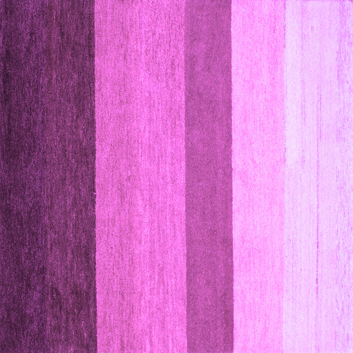 Square Machine Washable Abstract Purple Contemporary Area Rugs, wshcon336pur