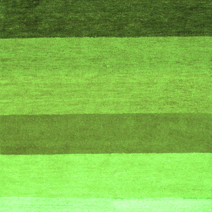 Abstract Green Contemporary Rug, con336grn