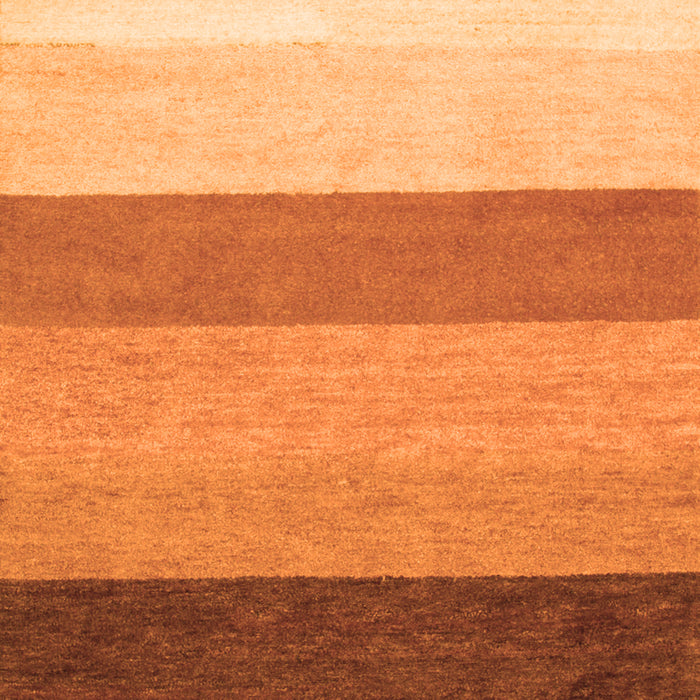 Abstract Orange Contemporary Rug, con336org