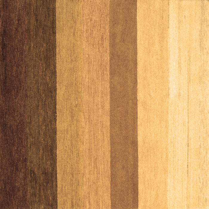 Square Abstract Brown Contemporary Rug, con336brn