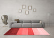 Contemporary Red Washable Rugs