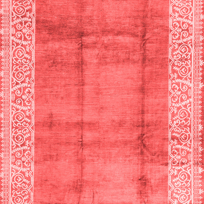Abstract Red Contemporary Area Rugs