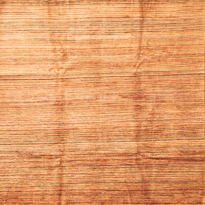 Serging Thickness of Abstract Orange Contemporary Rug, con339org