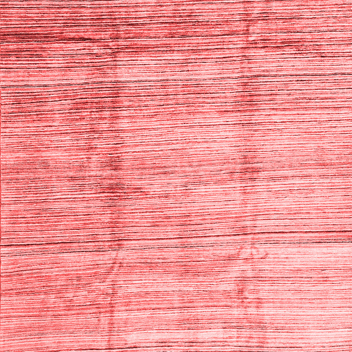 Machine Washable Abstract Red Contemporary Rug, wshcon339red