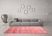 Contemporary Red Washable Rugs