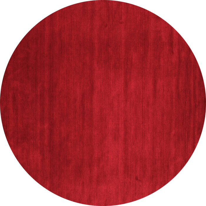 Machine Washable Abstract Red Contemporary Rug, wshcon33red