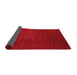 Abstract Red Contemporary Area Rugs