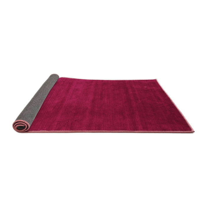 Sideview of Abstract Pink Contemporary Rug, con33pnk