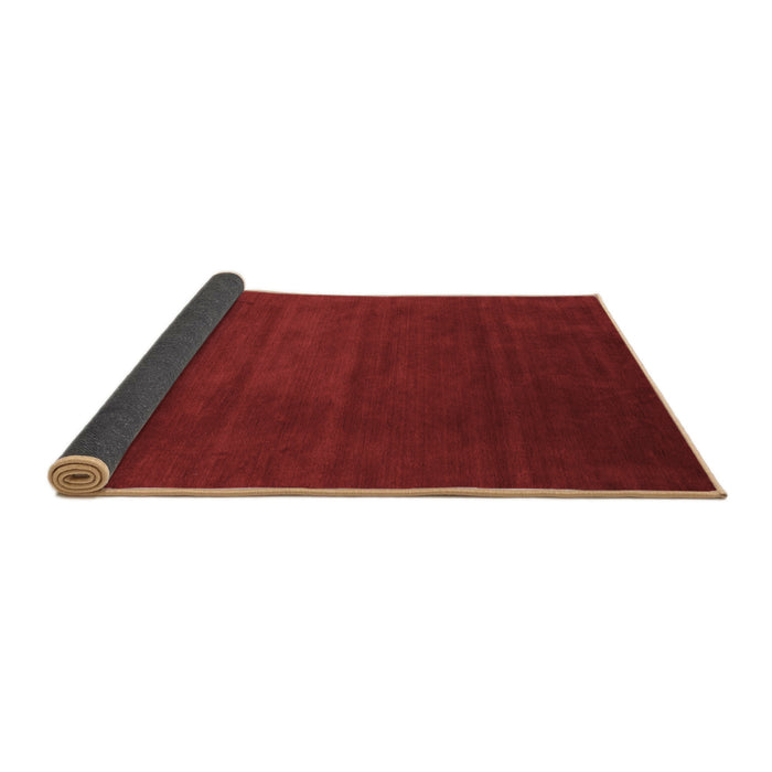 Sideview of Abstract Brown Contemporary Rug, con33brn