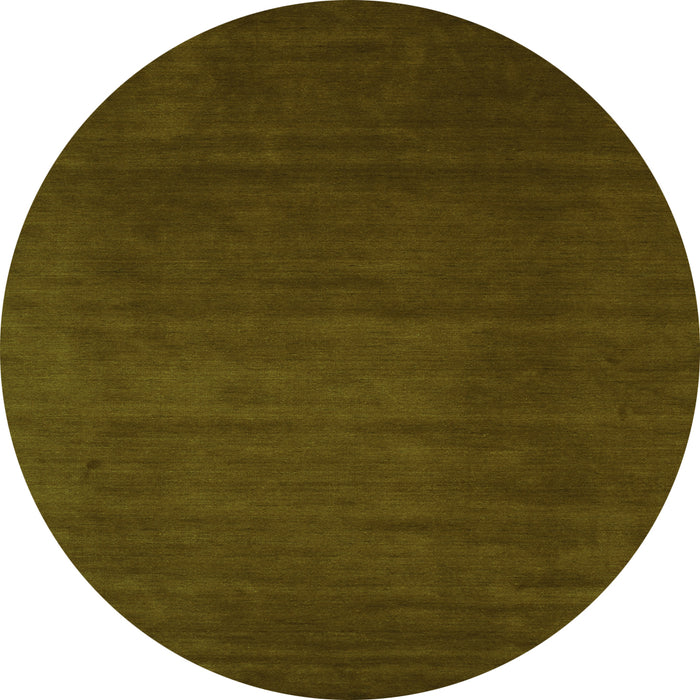 Square Abstract Green Contemporary Rug, con33grn