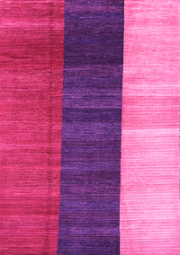 Abstract Pink Contemporary Rug, con340pnk