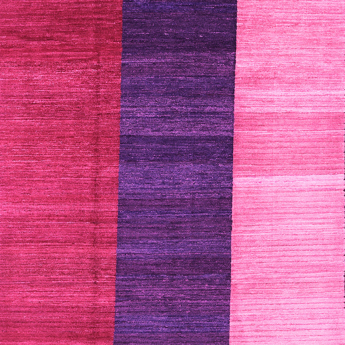 Machine Washable Abstract Pink Contemporary Rug, wshcon340pnk