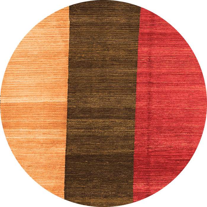 Machine Washable Abstract Orange Contemporary Area Rugs, wshcon340org