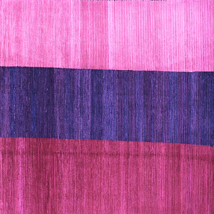 Square Abstract Purple Contemporary Rug, con340pur