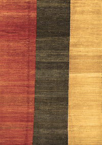 Abstract Brown Contemporary Rug, con340brn