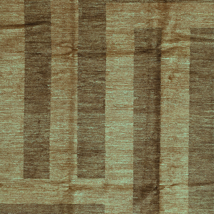 Abstract Turquoise Contemporary Rug, con341turq
