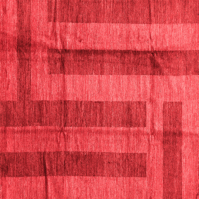 Machine Washable Abstract Red Contemporary Rug, wshcon341red