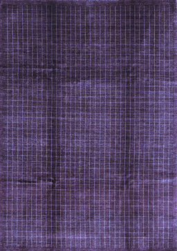 Abstract Blue Contemporary Rug, con342blu