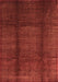 Abstract Brown Contemporary Rug, con342brn