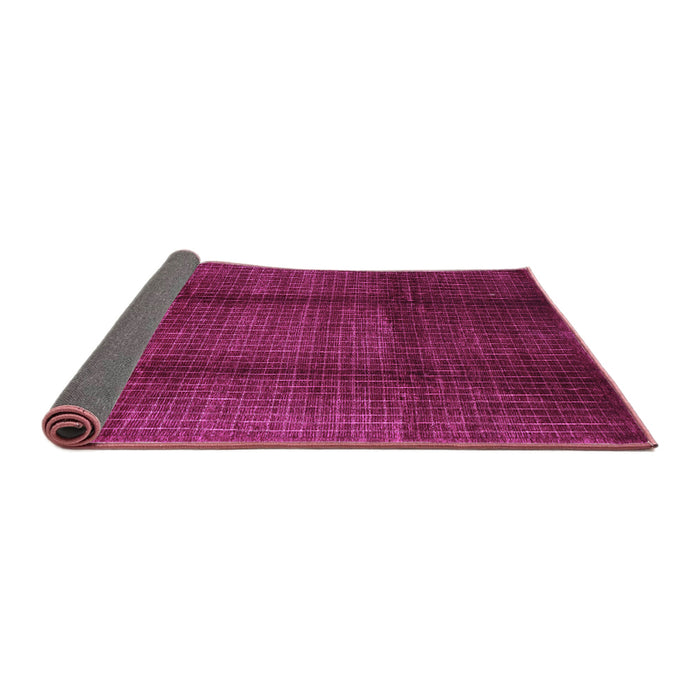 Sideview of Abstract Purple Contemporary Rug, con342pur
