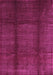 Abstract Purple Contemporary Rug, con342pur