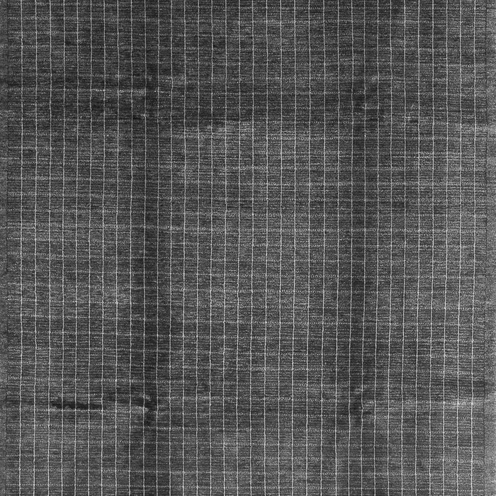 Serging Thickness of Machine Washable Abstract Gray Contemporary Rug, wshcon342gry