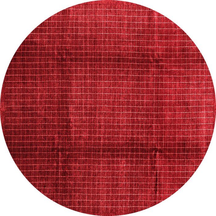 Machine Washable Abstract Red Contemporary Rug, wshcon342red