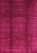 Abstract Pink Contemporary Rug, con342pnk