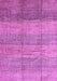 Abstract Purple Contemporary Rug, con343pur