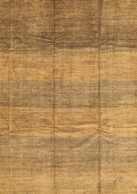 Abstract Brown Contemporary Rug, con343brn