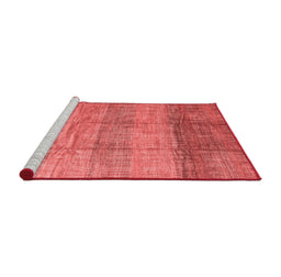 Contemporary Red Washable Rugs